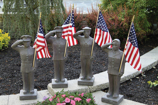Armed Forces Sculptures Marines Navy Air Force Army